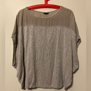 Club Monaco silk batwing top